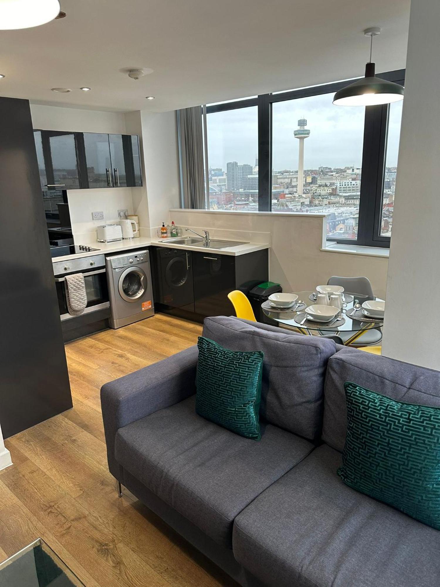 Stunning City View Apartment By Central Stay Liverpool Esterno foto