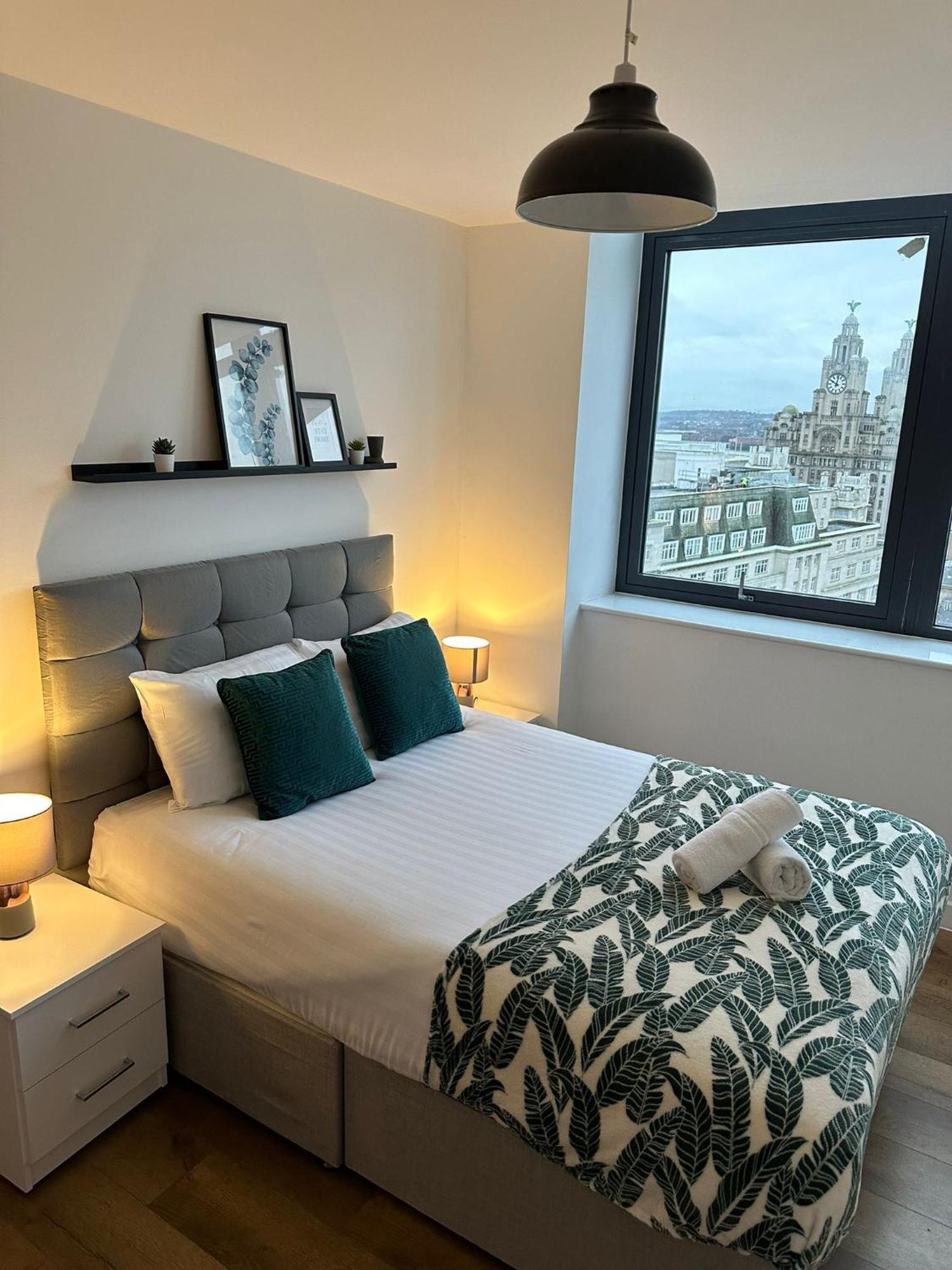 Stunning City View Apartment By Central Stay Liverpool Esterno foto